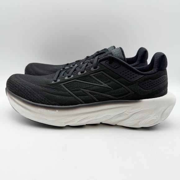 New Balance Womens Fresh Foam X 1080v13 Sneakers US 12 Wide Black Athletic EUC - Picture 8 of 14
